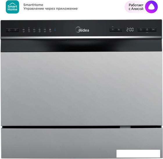 Настольная посудомоечная машина Midea MCFD55S460Si - фото