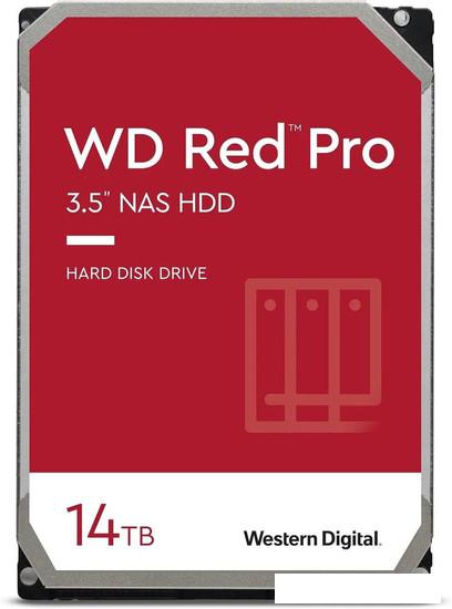 Жесткий диск WD Red Pro 14TB WD142KFGX - фото