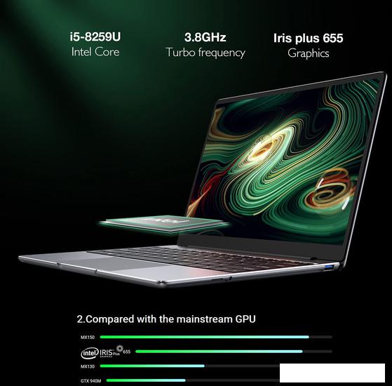 Ноутбук Chuwi CoreBook XPro 8GB+512GB - фото