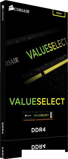 Оперативная память Corsair Value Select 16GB DDR4 PC4-21300 CMV16GX4M1A2666C18 - фото