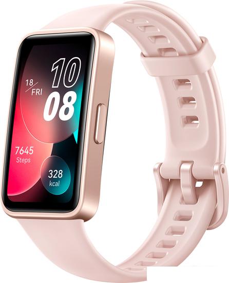 Фитнес-браслет Huawei Band 8 (розовая сакура, международная версия) - фото