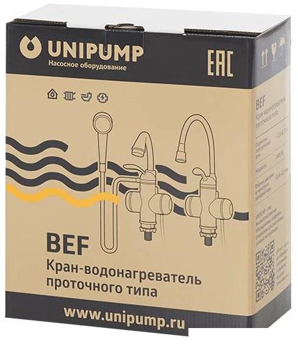 Проточный электрический водонагреватель-кран Unipump BEF-008AF - фото