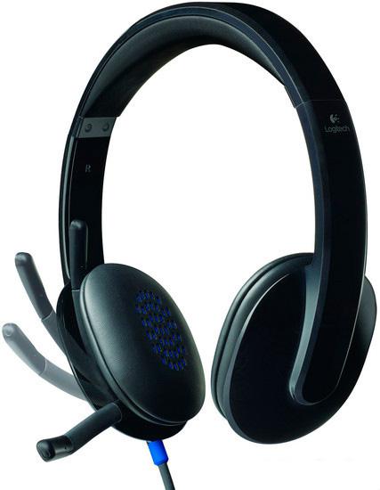 Наушники с микрофоном Logitech USB Headset H540 - фото