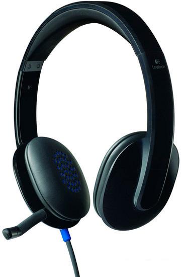 Наушники с микрофоном Logitech USB Headset H540 - фото