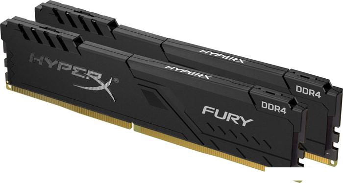 Оперативная память HyperX Fury 2x16GB DDR4 PC4-24000 HX430C16FB4K2/32 - фото