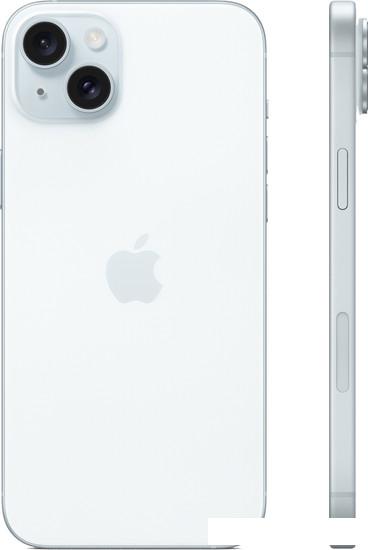 Смартфон Apple iPhone 15 Plus Dual SIM 256GB (голубой) - фото