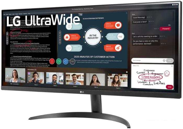 Монитор LG UltraWide 34WP500-B - фото