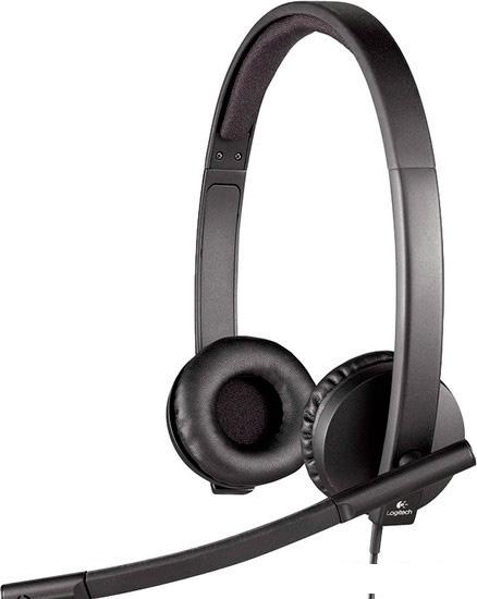 Наушники с микрофоном Logitech USB Headset Stereo H570e - фото