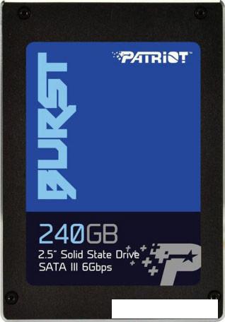 SSD Patriot Burst 240GB PBU240GS25SSDR - фото