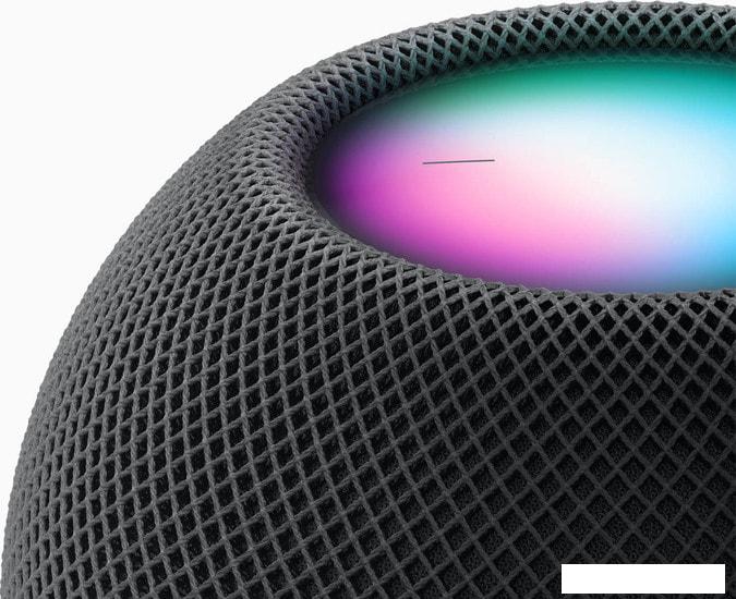 Умная колонка Apple HomePod Mini (серый космос) - фото