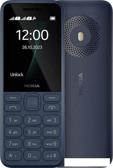 Кнопочный телефон Nokia 130 (2023) Dual SIM ТА-1576 (темно-синий) - фото