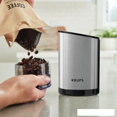 Электрическая кофемолка Krups Fast Touch GX204D - фото